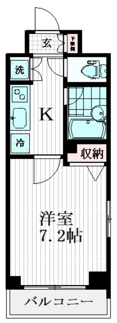 プレスタイル千寿の間取り