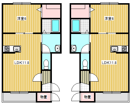 クレアトールＡの間取り
