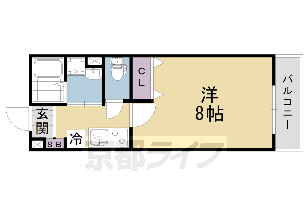 【ＫＯＴＯステージ伏見稲荷の間取り】