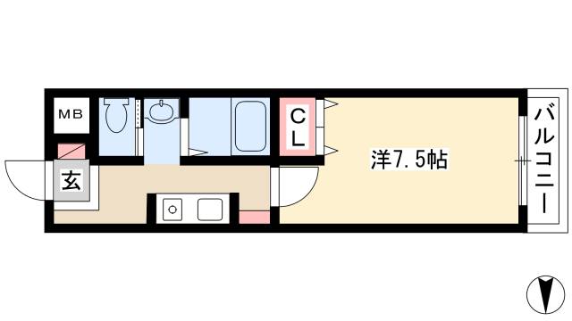 A・City中川法華の間取り