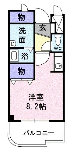 メゾン　ド　ブローテＢの間取り