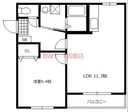 プラチナムコートの間取り