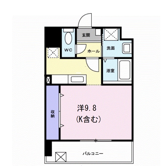 アイ　ヒルズ　スミヨシの間取り