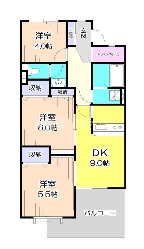 アコルデ東台の間取り