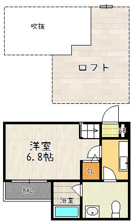 フォレスト丹波橋の間取り