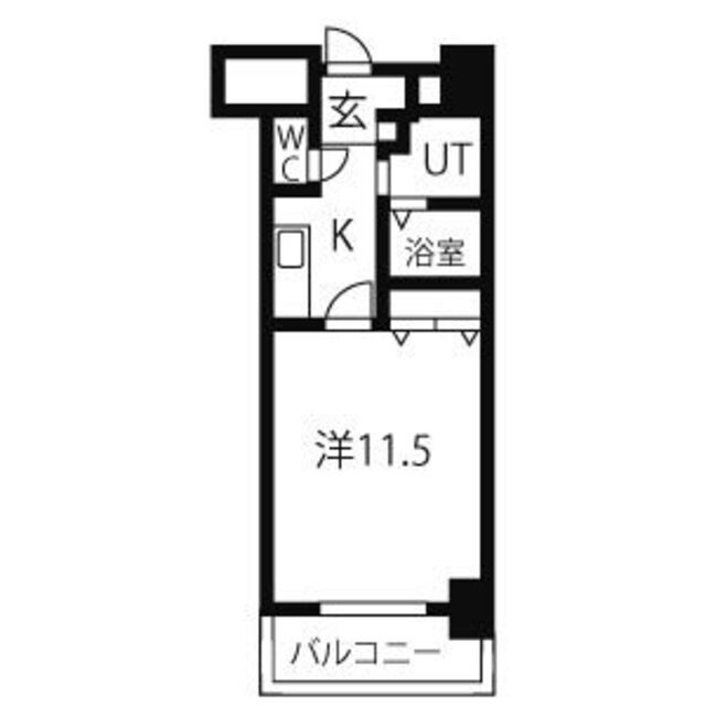 CASSIA錦本町通(旧スタジオスクエア錦)の間取り