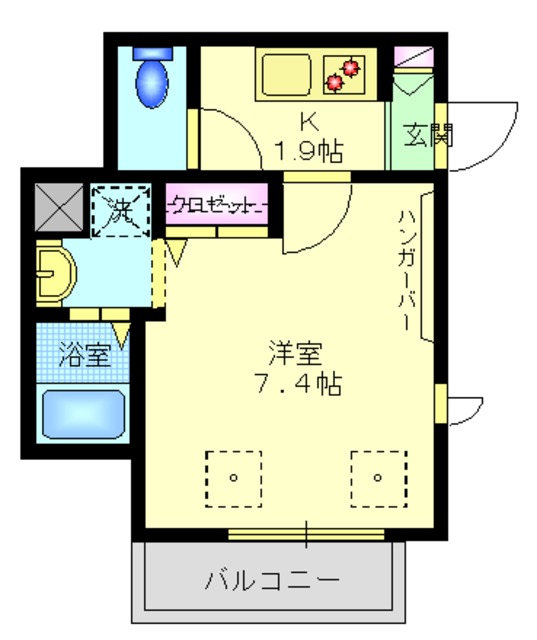 ｇｒａｓｓ旗の台の間取り