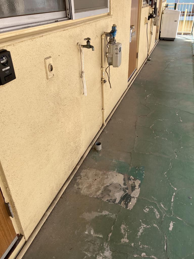 その他設備　室外洗濯機置き場