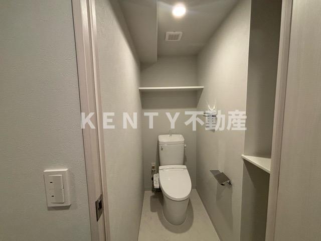 トイレ　ゆったりとした空間のトイレです