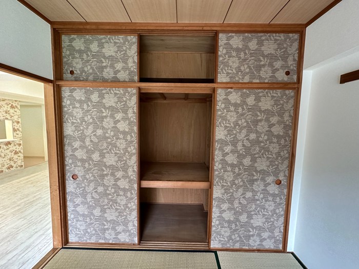収納　※参考写真※和室6帖のお部屋にある天袋付き押入れです！押入れ