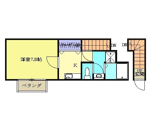 アンプルール ブワ フォーエヴァの間取り写真