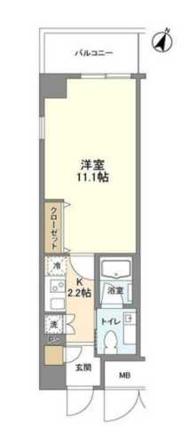 グランハイツ高田馬場の間取り写真