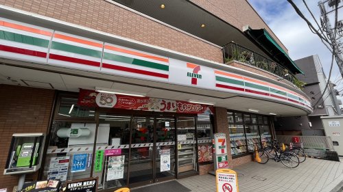 コンビニ　セブン-イレブン柴崎駅南口店（コンビニ）まで468m