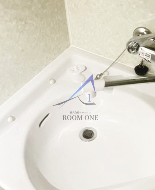 洗面設備　洗面台です。