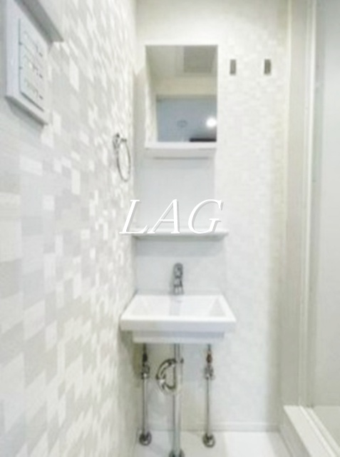 洗面設備　洗面台です。