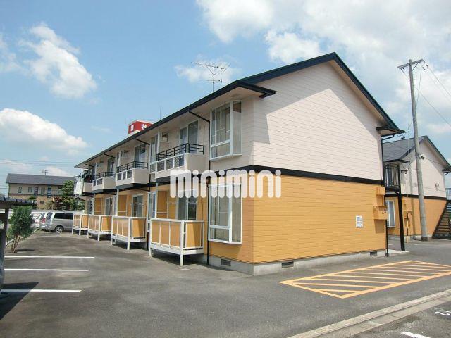 建物外観　ツートンカラーの外観