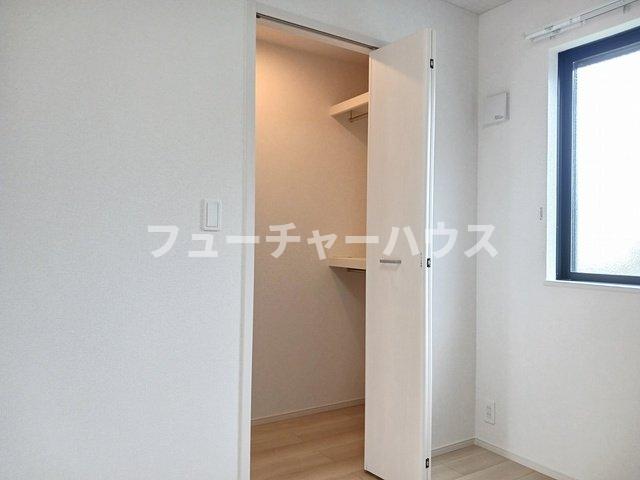 収納　大きなスペースがあり、収納には困りません