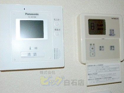 セキュリティ　モニター付きインターホン完備しています♪