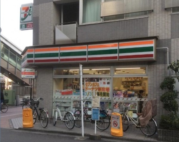 コンビニ　セブンイレブン 杉並西永福駅前店（コンビニ）まで856m
