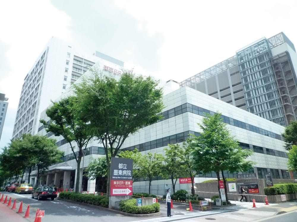 病院　東京都立墨東病院（病院）まで472m