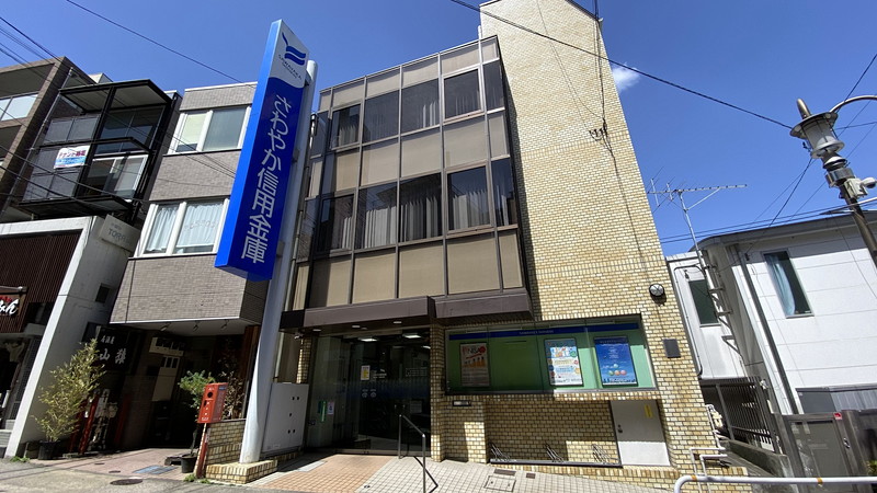 銀行　さわやか信用金庫不動前出張所（銀行）まで653m