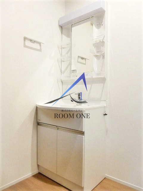 洗面設備　洗面台です。