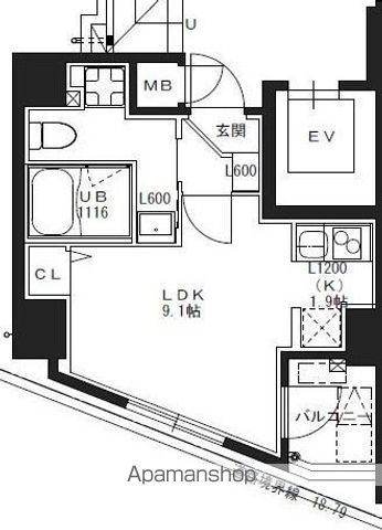 SーRESIDENCE池袋Norteの間取り写真