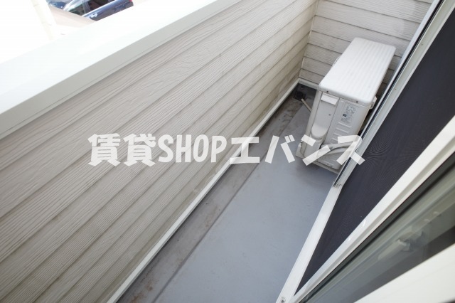 バルコニー　広々としたバルコニーです