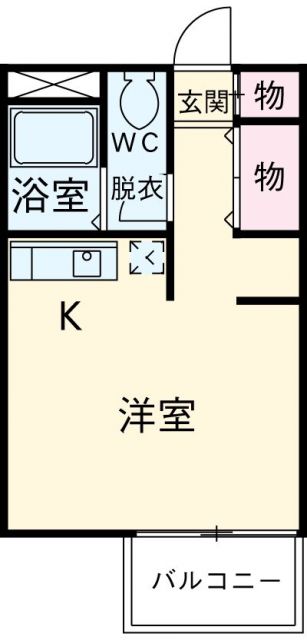 田方郡函南町間宮のマンションの間取り