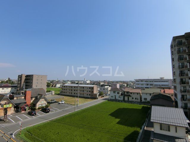 【岐阜市西鶉のマンションの眺望】