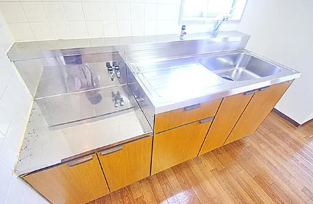 キッチン　持込ですが２口ガスキッチン