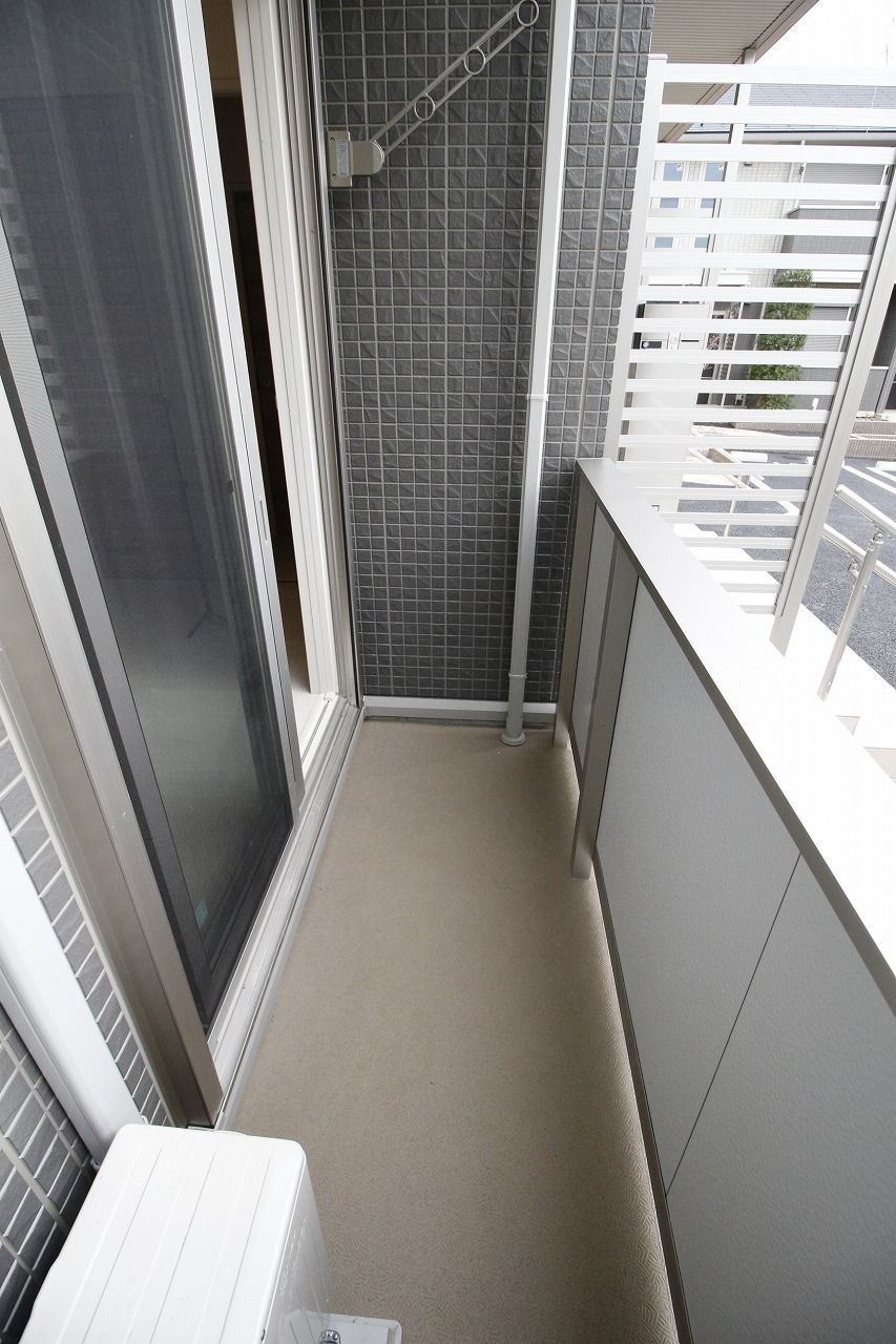 バルコニー　別の部屋の写真です。