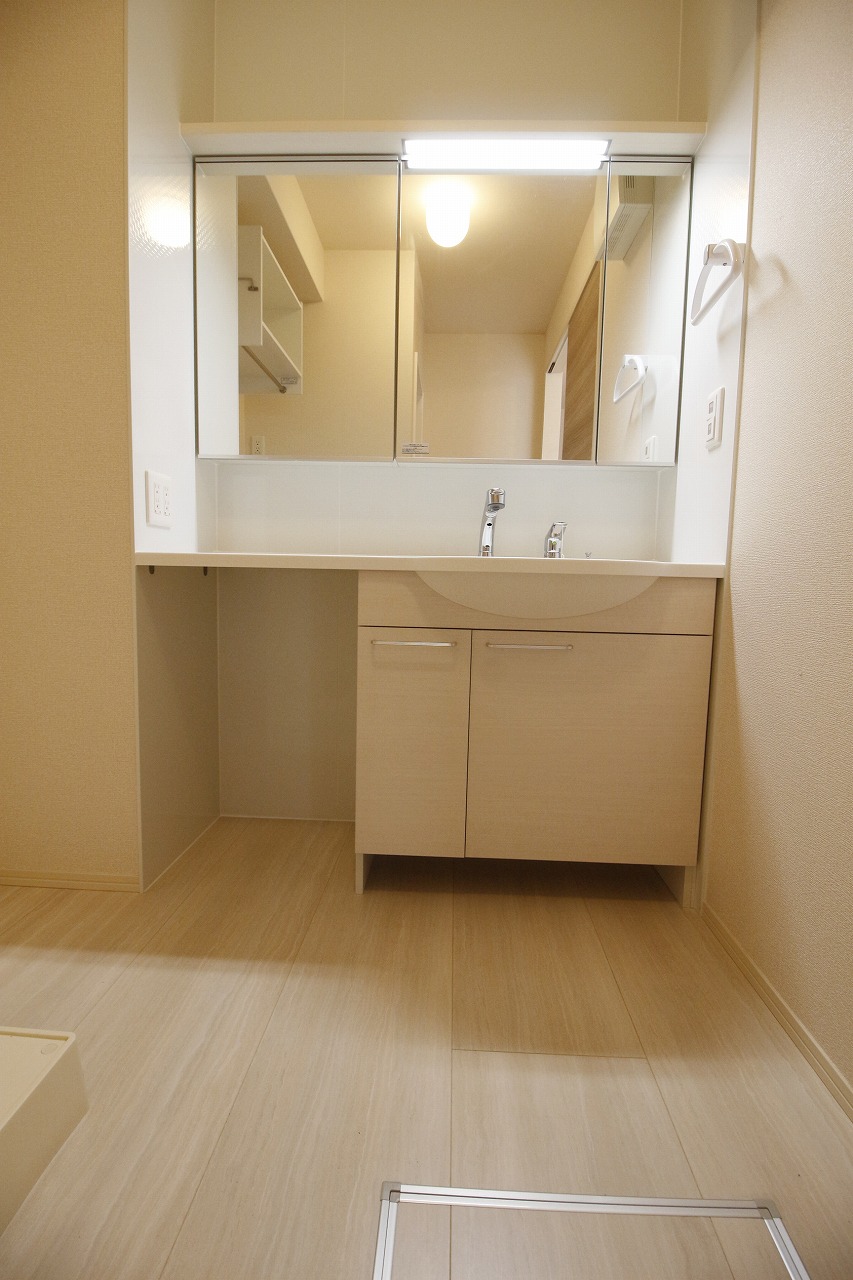 洗面設備　別の部屋の写真です。