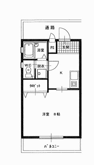 レインボウハイムの間取り