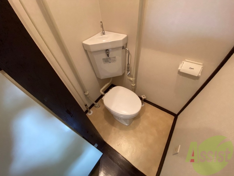 トイレ　嬉しいバストイレ別です！安心して使用できます。