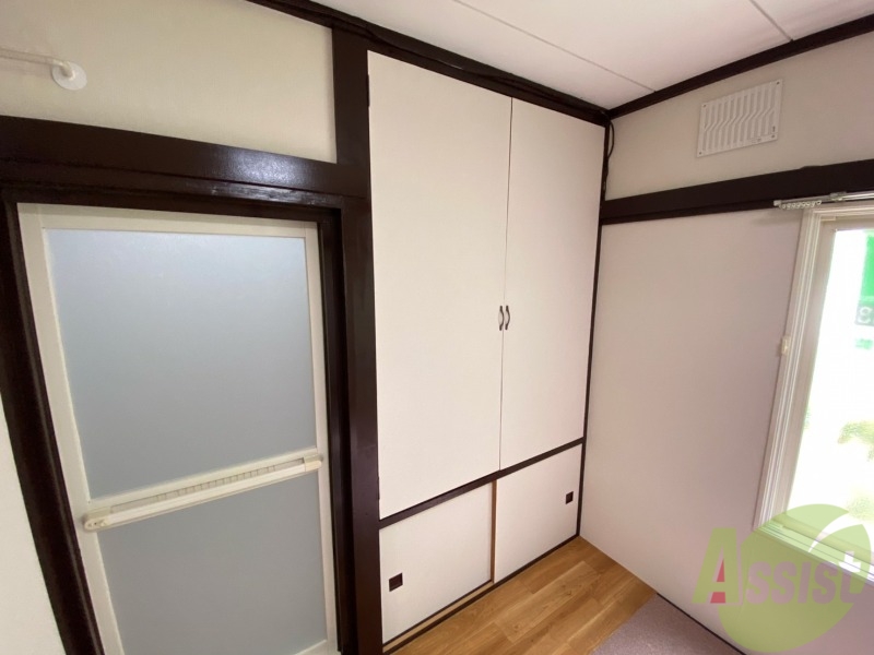 収納　収納です。お部屋もすっきり片付きますよ～！