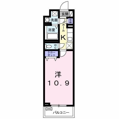 八王子市高倉町のマンションの間取り