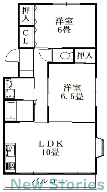 ガーデンヒルズ昭和町Iの間取り