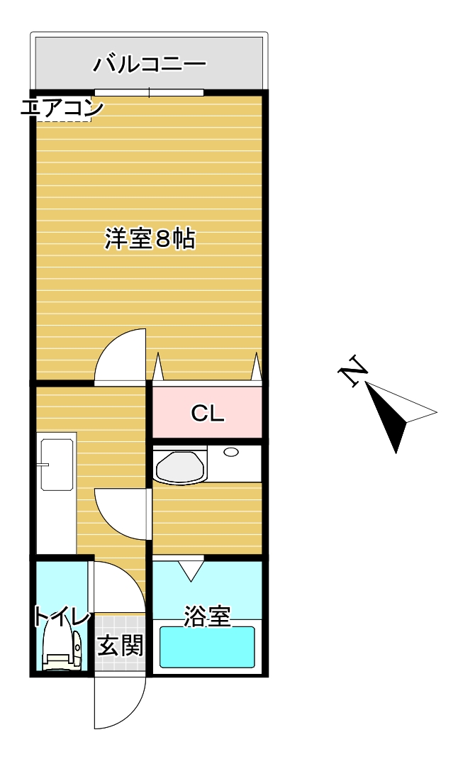 SGハイツの間取り