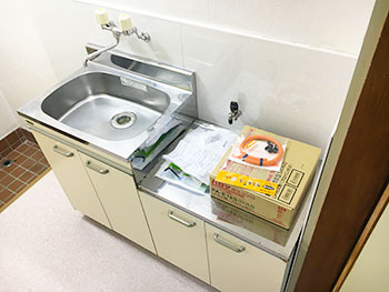 シャレード坂本のキッチン写真