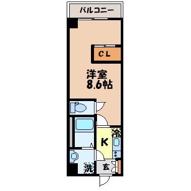 modern palazzo 文教Primaの間取り