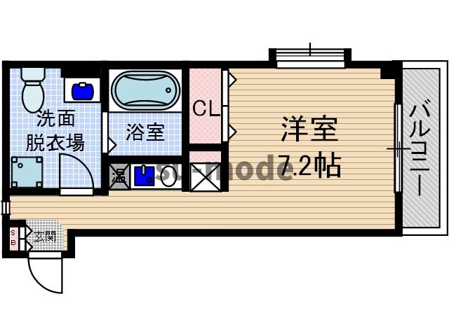 【アビタ細川総持寺の間取り】