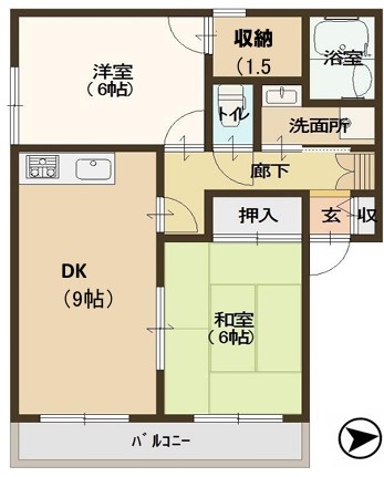 メゾン広峰の間取り