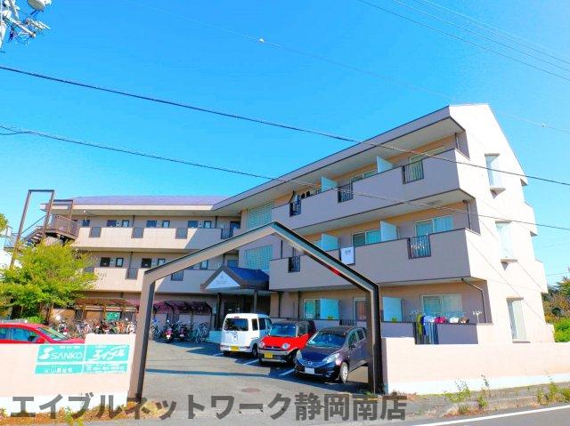 【静岡市駿河区小鹿のマンションの建物外観】