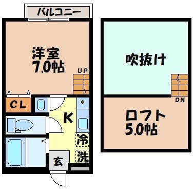 メルヴェーユ（入船町）の間取り