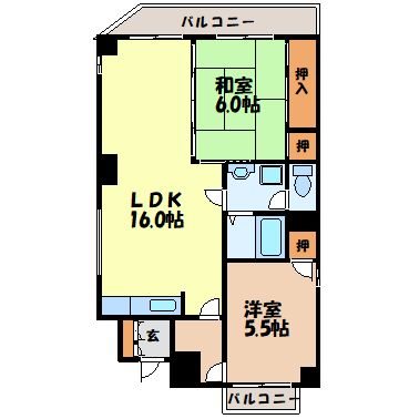 ていびる（松山町）の間取り