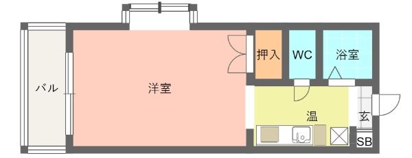 アメニティｉｎ唐津の間取り