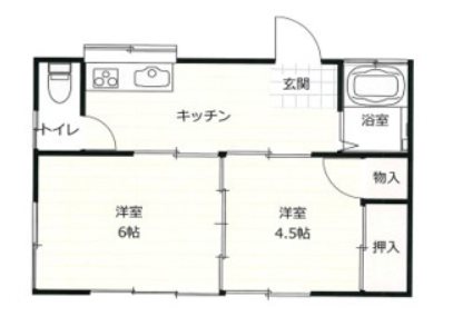 ふじしげ荘の間取り