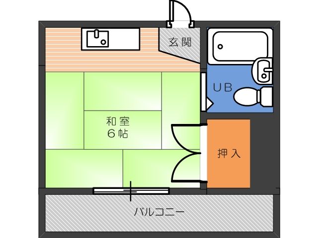 プレアール針中野の間取り