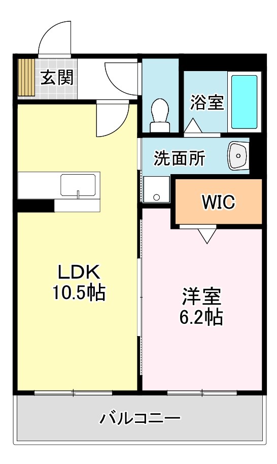 ハートフル　エトワールの間取り